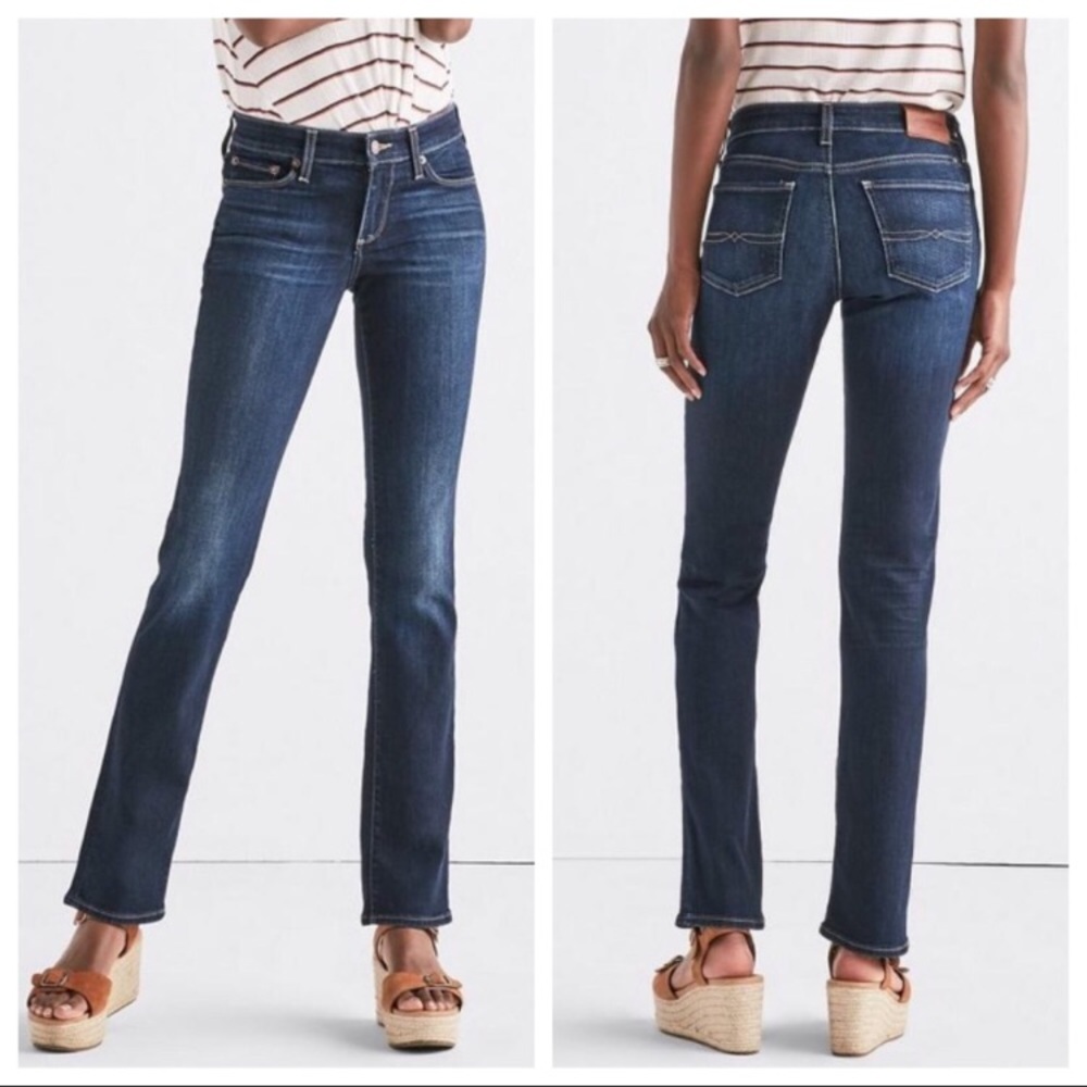 Lucky Brand The Sweet Jean Straight Denim Jeans